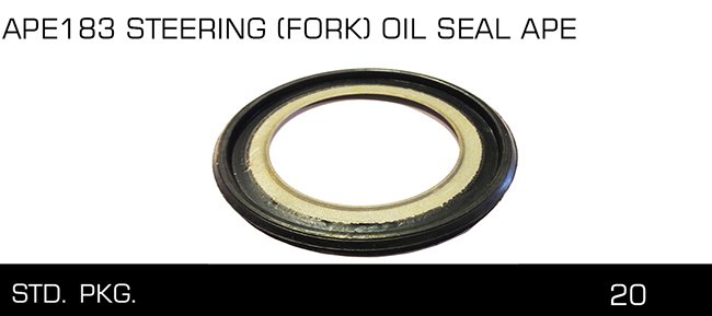 APE183 STEERING FORK OIL SEAL APE